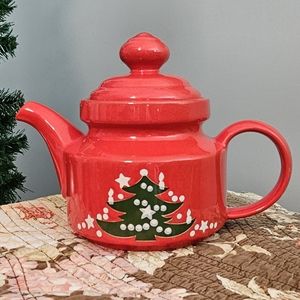 Waechtersbach W Germany Teapot Christmas tree like new